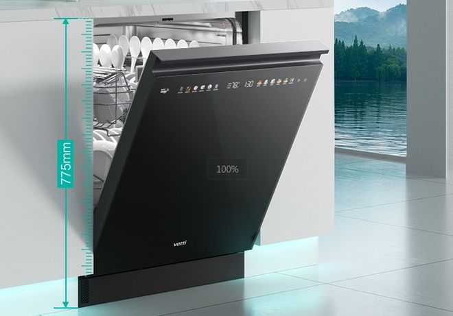 洗得干净？华帝B6S是佳选！开元棋牌网站洗碗机哪个品牌(图2)